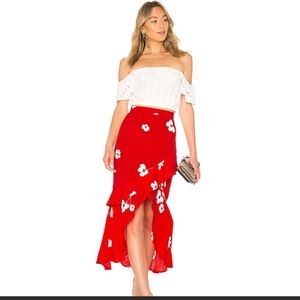 Bardot Frieda Ruffle Skirt